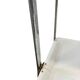 Vintage chrome folding bar/side table