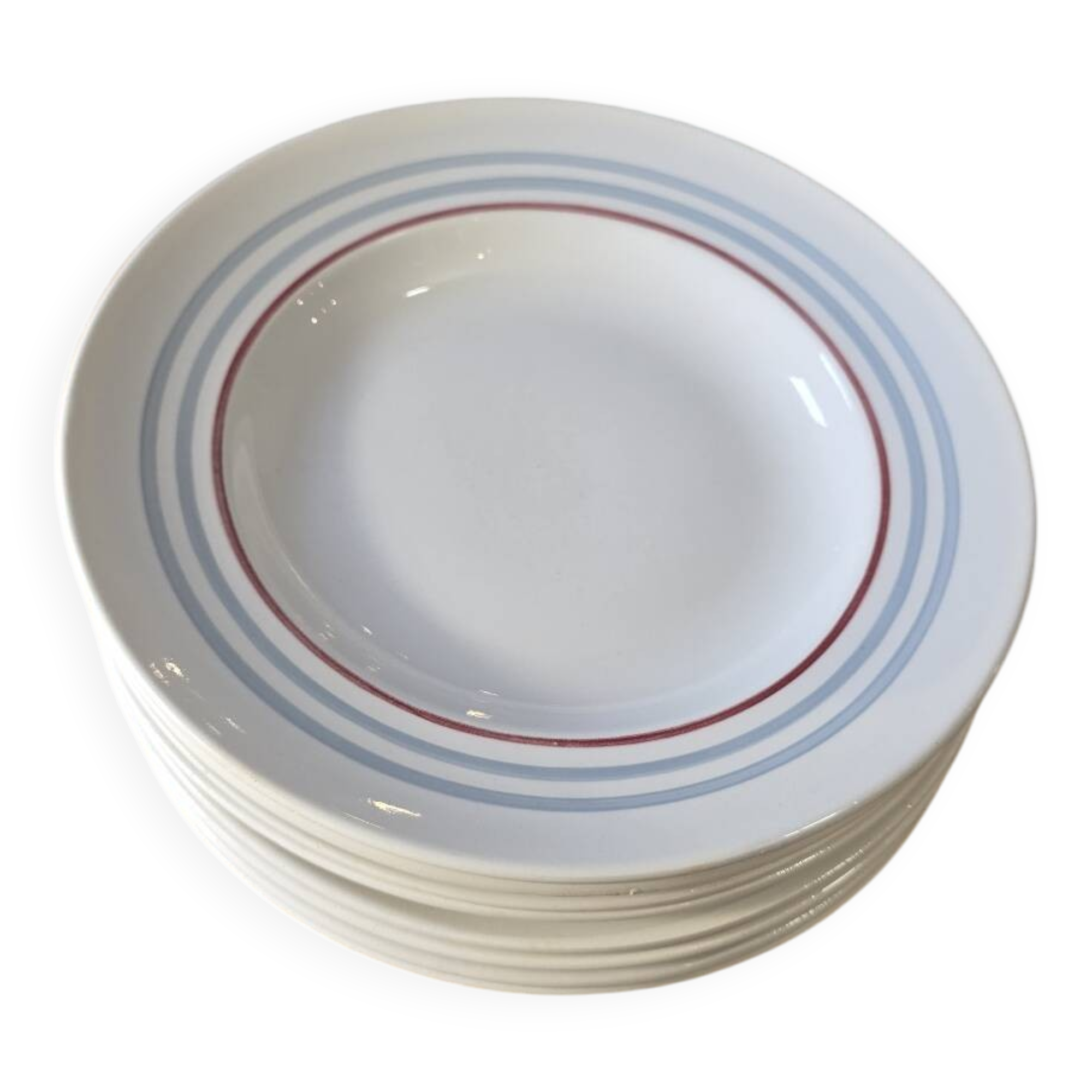 9 Moulin des Loups plates 1950 Stanislas model