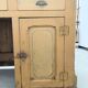 Yellow patina commercial counter from the 50s