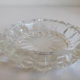 Round glass ashtray