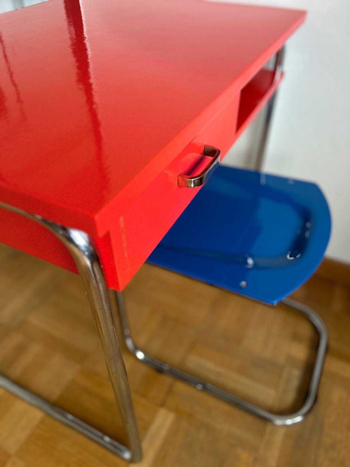 Functionalist writing desk, Slezak, Czechoslovakia, 1930s