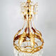 Lustre doré d’or du milieu du milieu du siècle