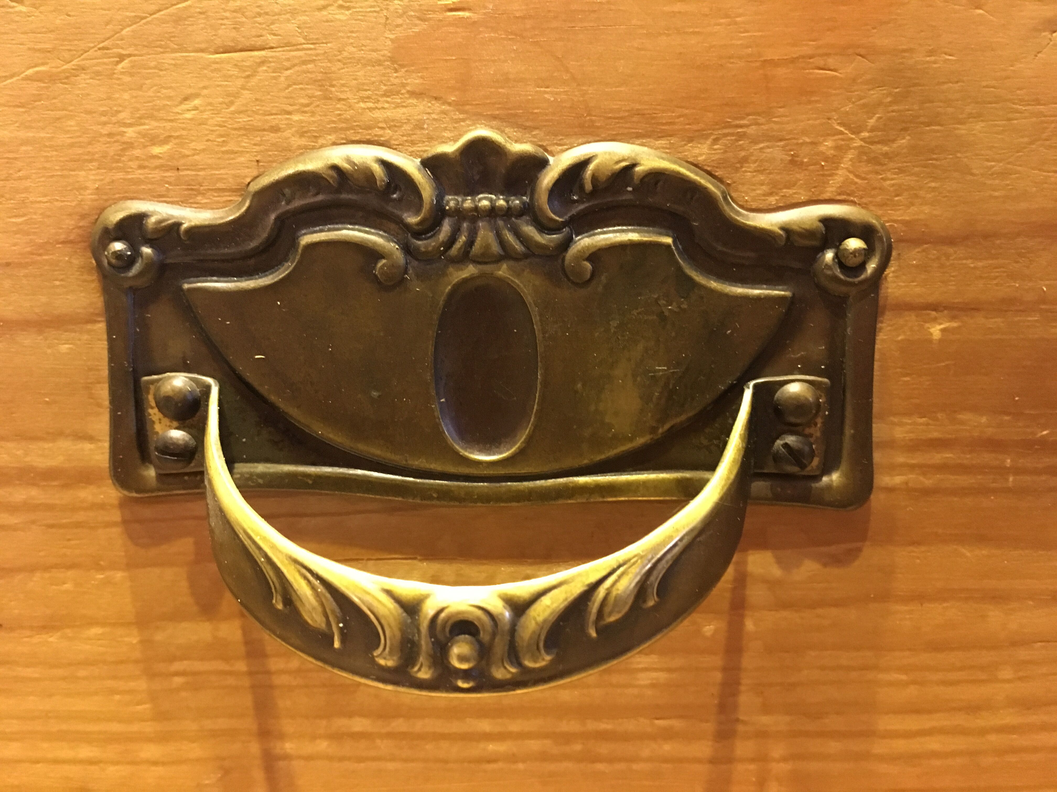 Old English chest of drawers