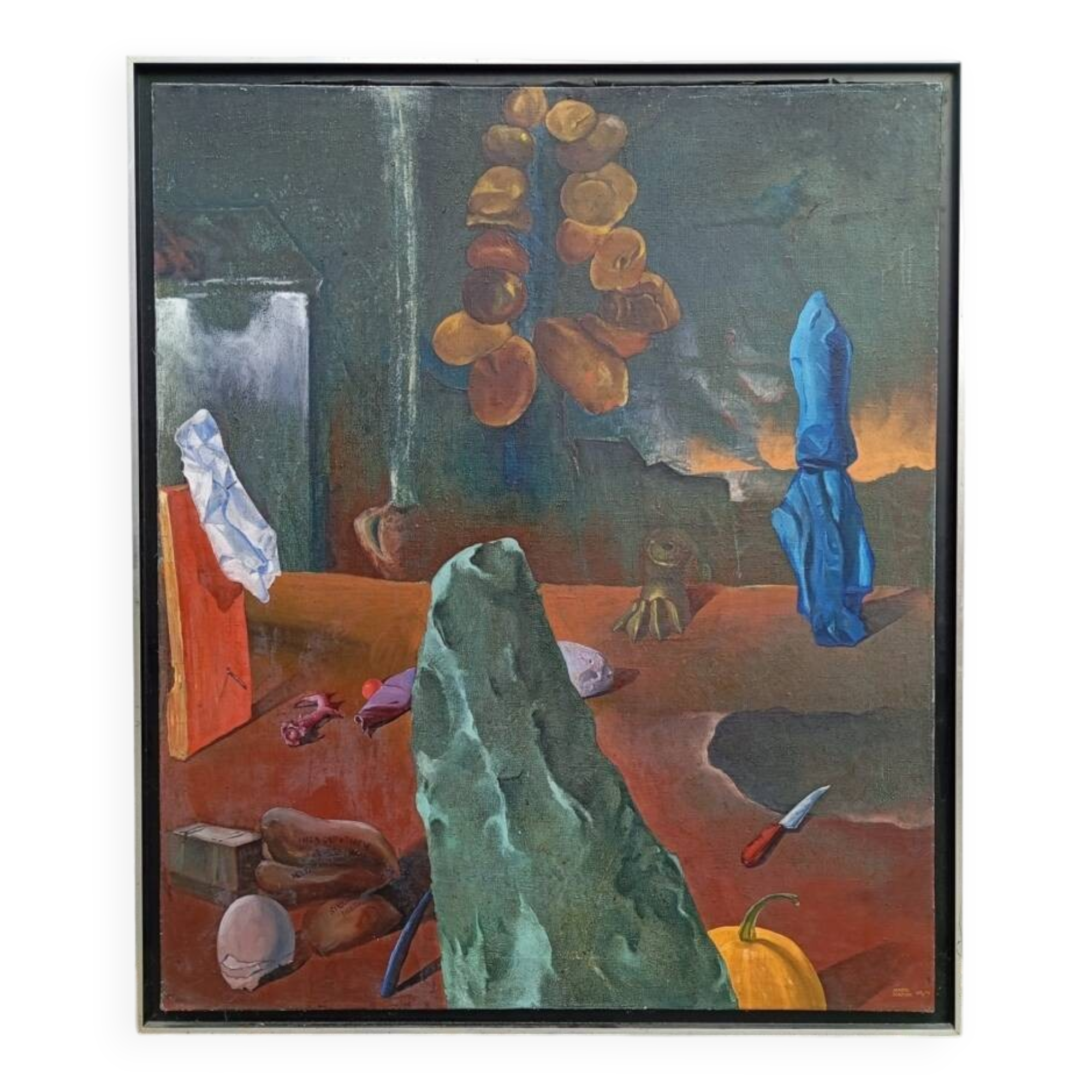 Large oil on canvas Marek Soltysik