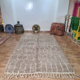 Handmade wool Berber rug 250 x 150 CM