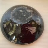 Empty black marble cup pocket