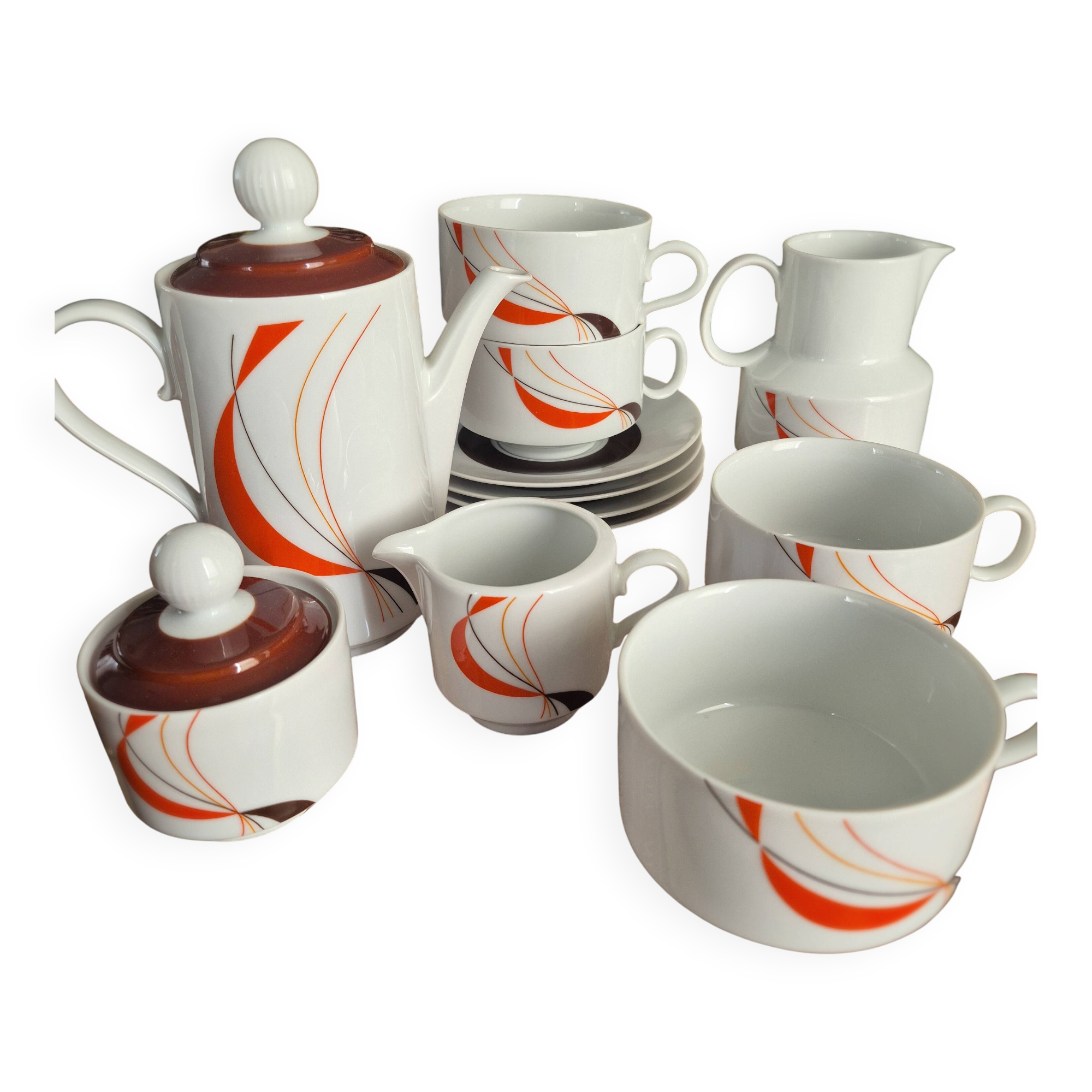 Vintage 70's tea service Winterling