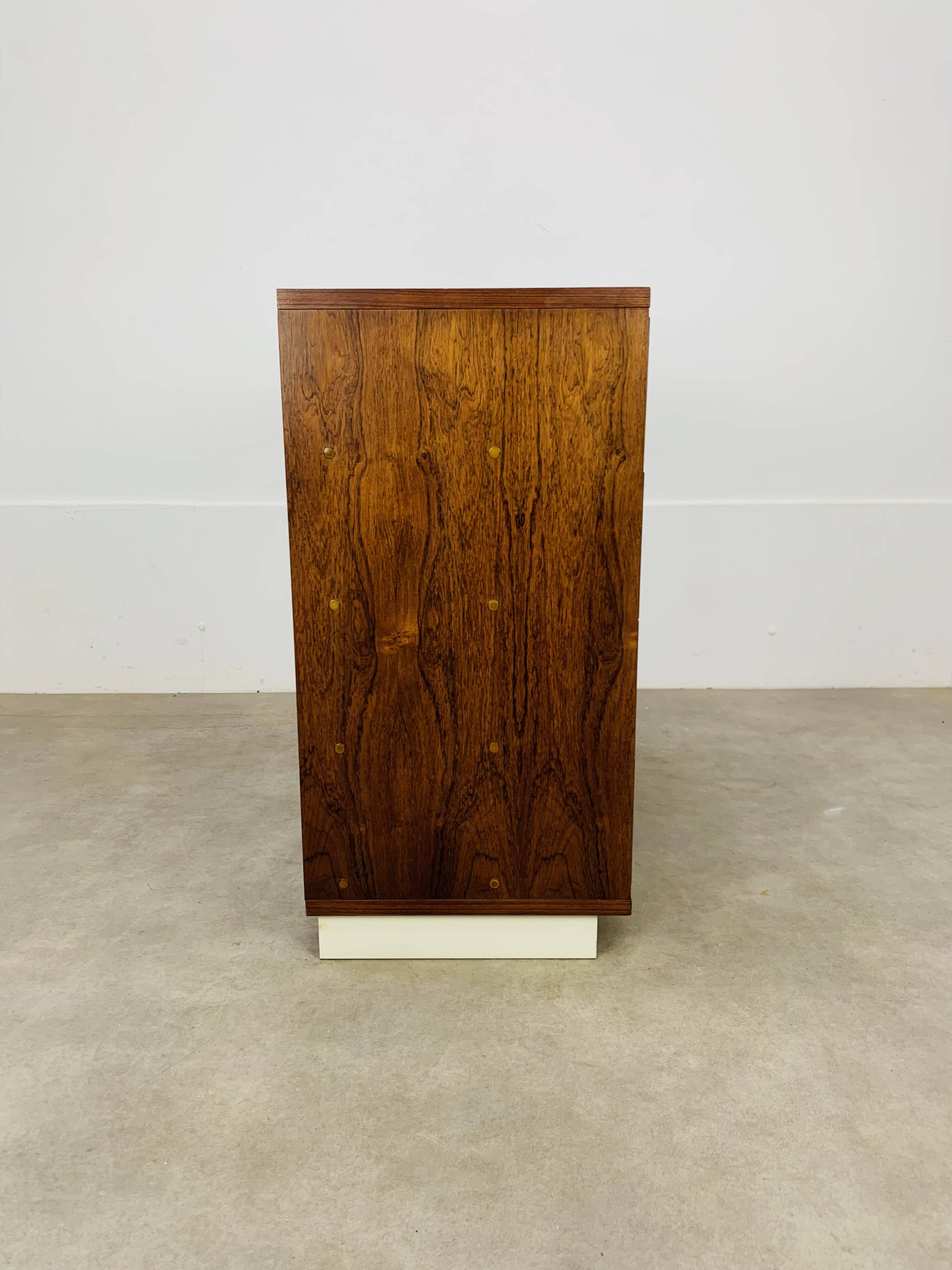 Rosewood chest of drawers from the 70s