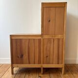 Vintage asymmetrical wardrobe