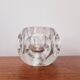 Midcentury Table Lamp Peill & Putzler Ice Cube Glass, Germany, 1970s