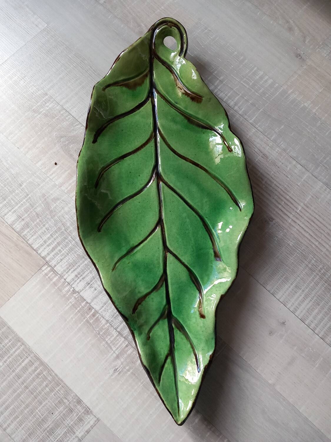 Artisanal pottery dish