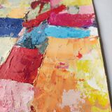 Original painting Modern abstract art Stael
