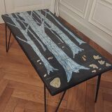 Tiled coffee table from the 60s/70s