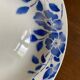 Hollow plates ceranord saint amand blue flower
