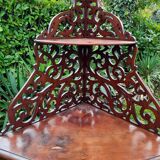 English mahogany neckline