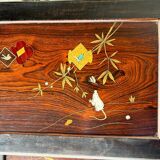 Suite of four Japanese nesting tables from the nineteenth century