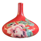 Slip-dyed single-flower vase