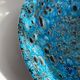 Eruptive ceramic dish from the 60s