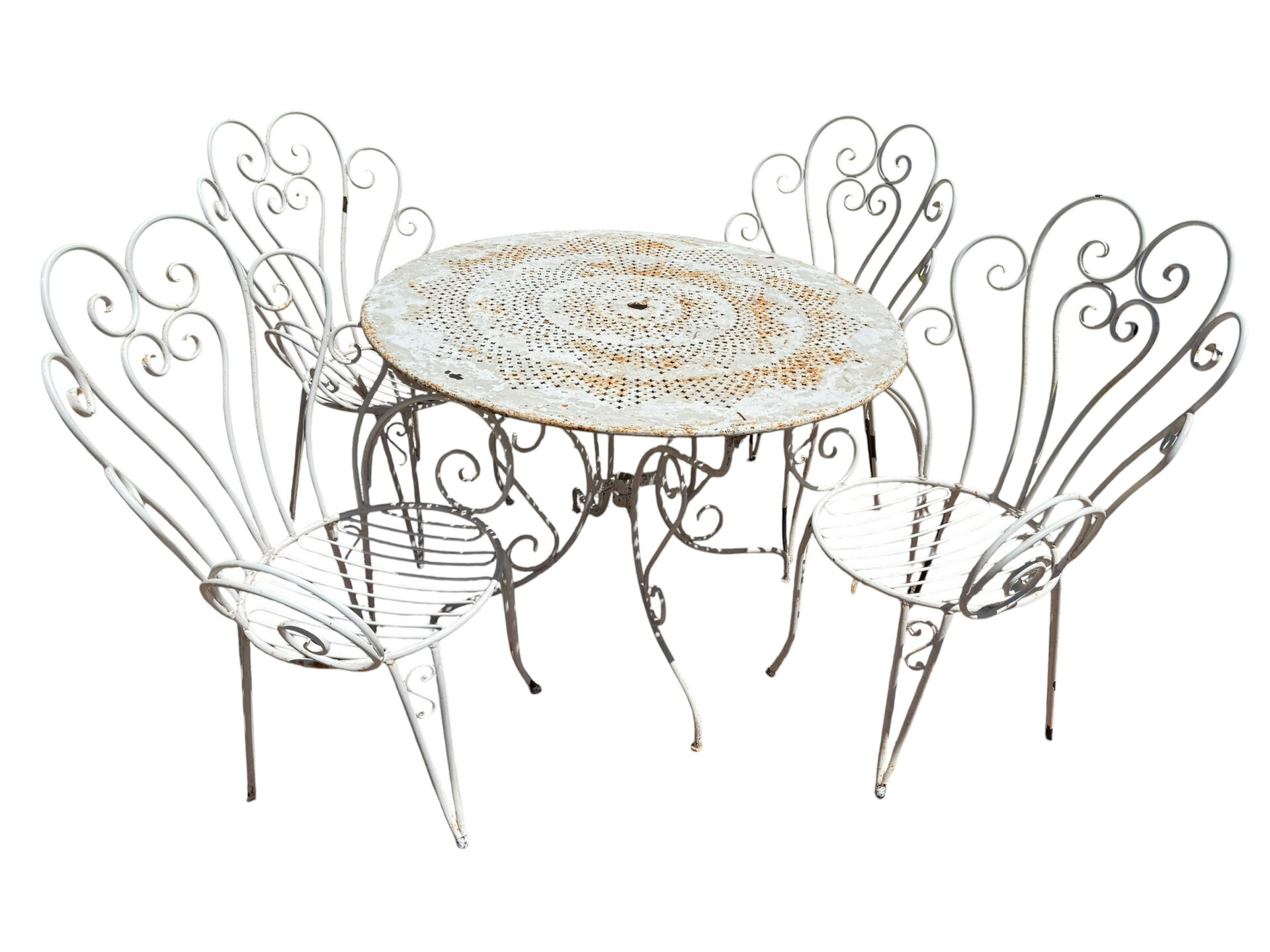 Table de jardin des années 50 France