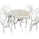 Table de jardin des années 50 France