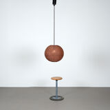 Suspension with rattan marrow rise and fall circa 1970