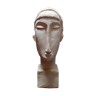 Bust woman terracotta - Inspiration Modigliani