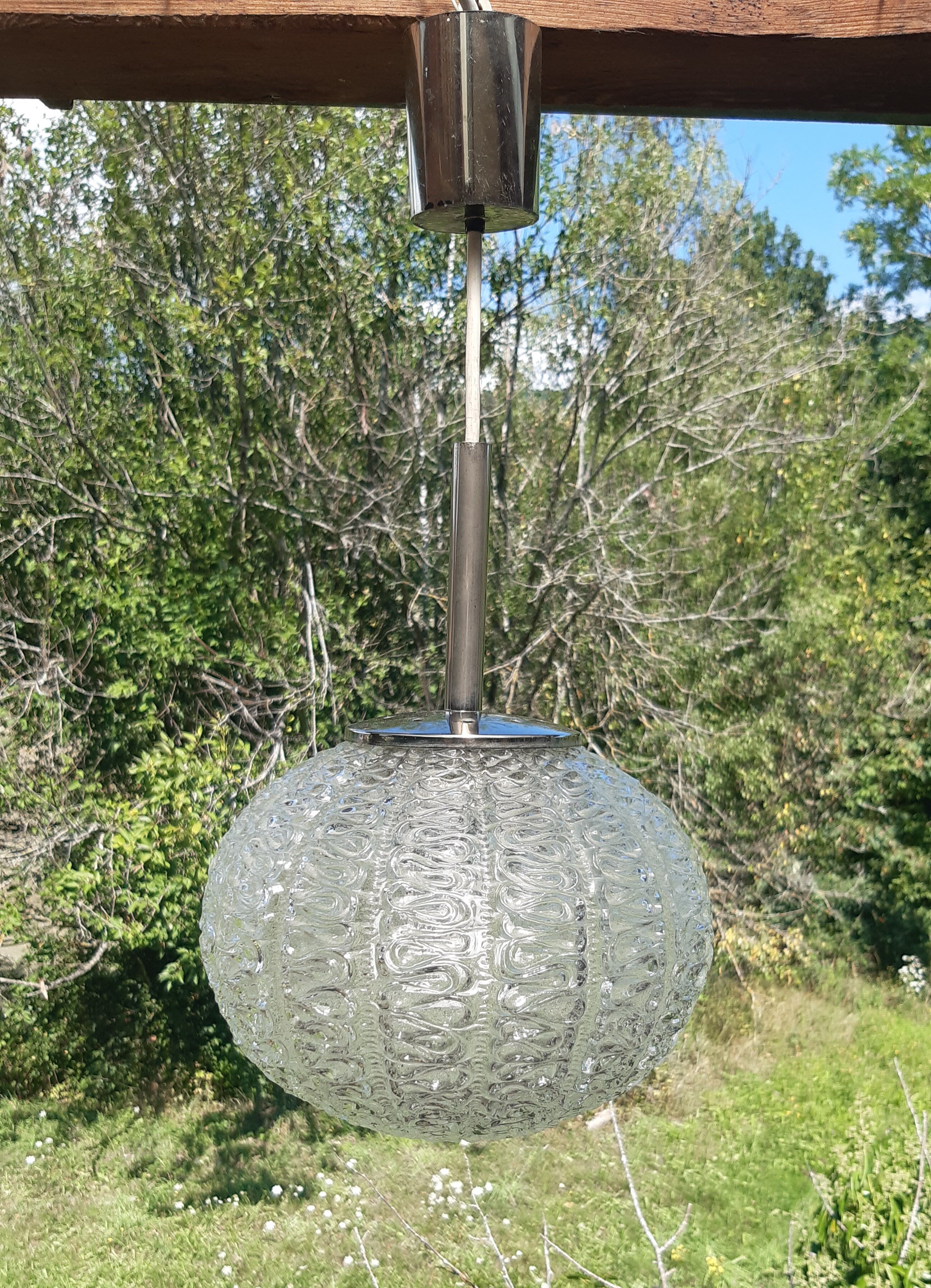 Glass suspension Doria leuchten