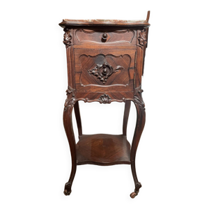 table de chevet nuit - noyer