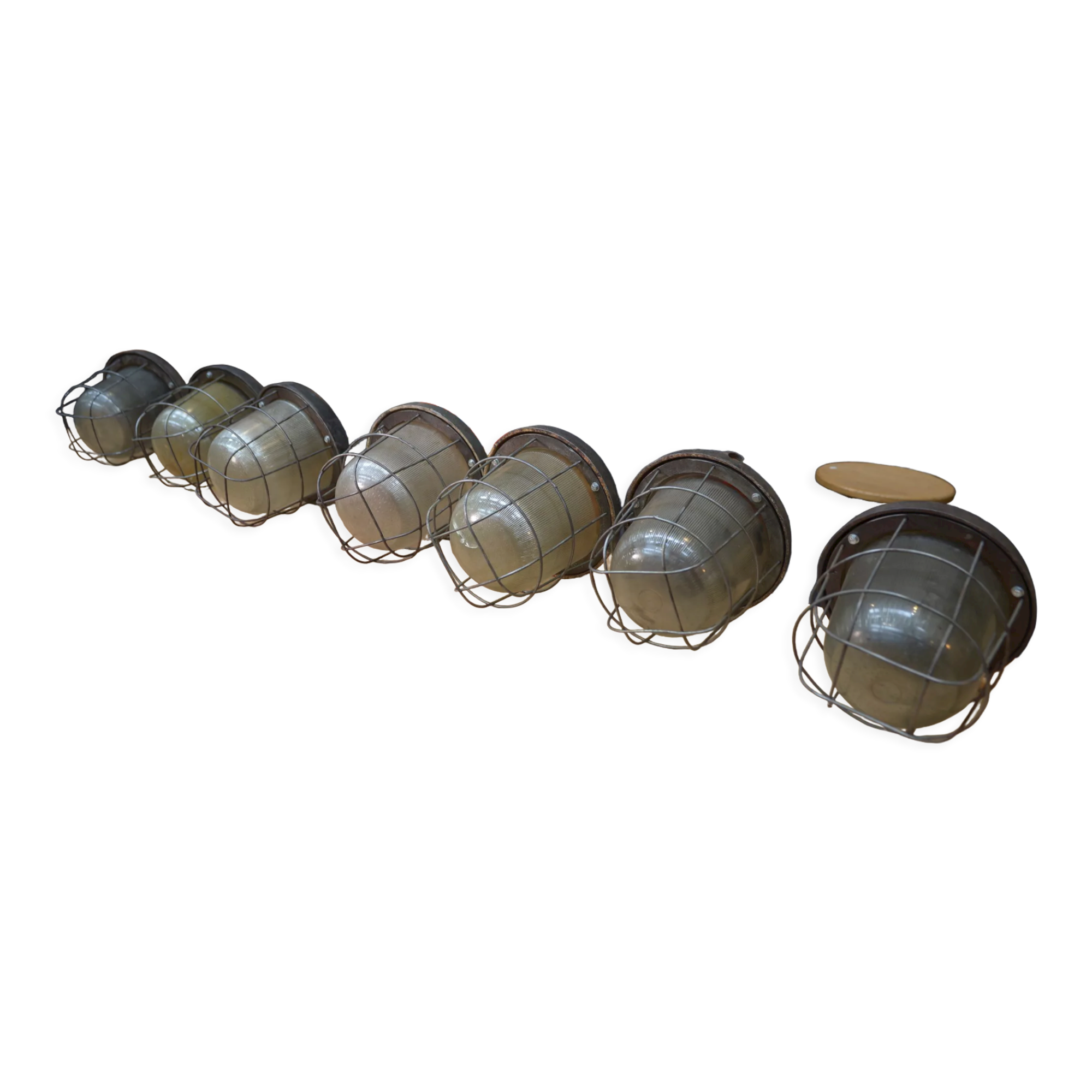 Old cast iron street lanterns 1920