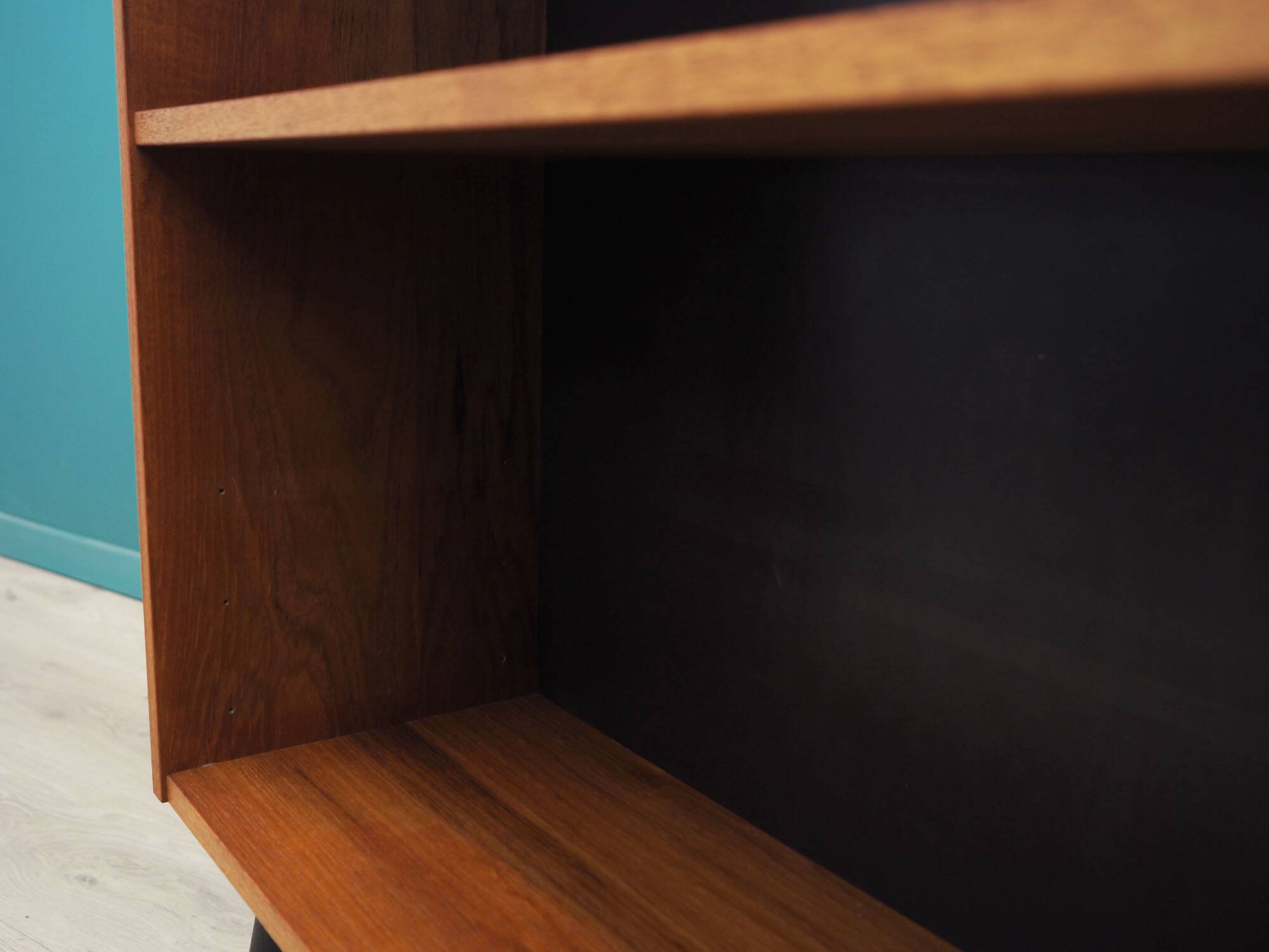 Teak bookcase, Danish design, 1970s, production: Denmark