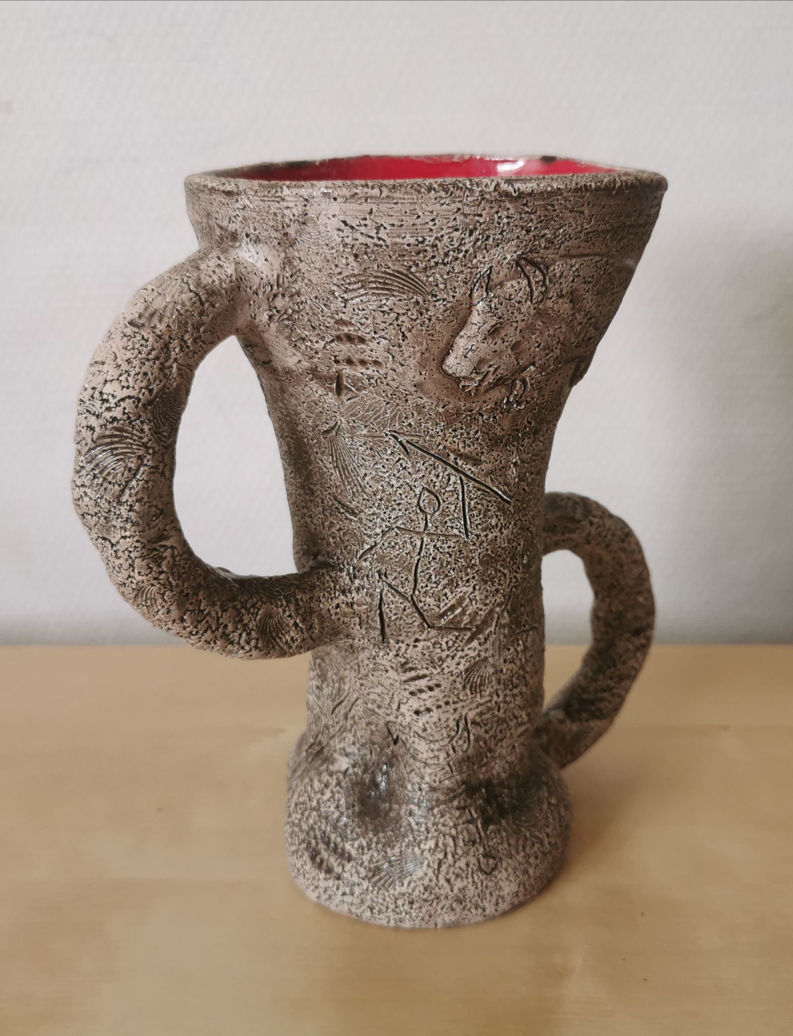 Vase forme libre de Francis Triay
