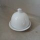 Individual porcelain butter dish