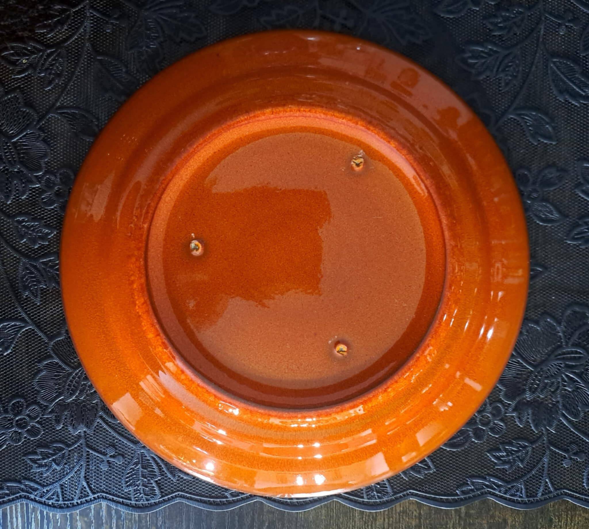 6 vintage dessert plates