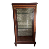 Louis XVI style display cabinet in mahogany and gilded bronze — Late 19th century / Early 20th century
