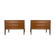 2x Kai Kristiansen teak chest of drawers for Aksel Kjersgaard