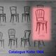 Set de 2 chaises Kohn bistrot cannées 1920 - bentwood -