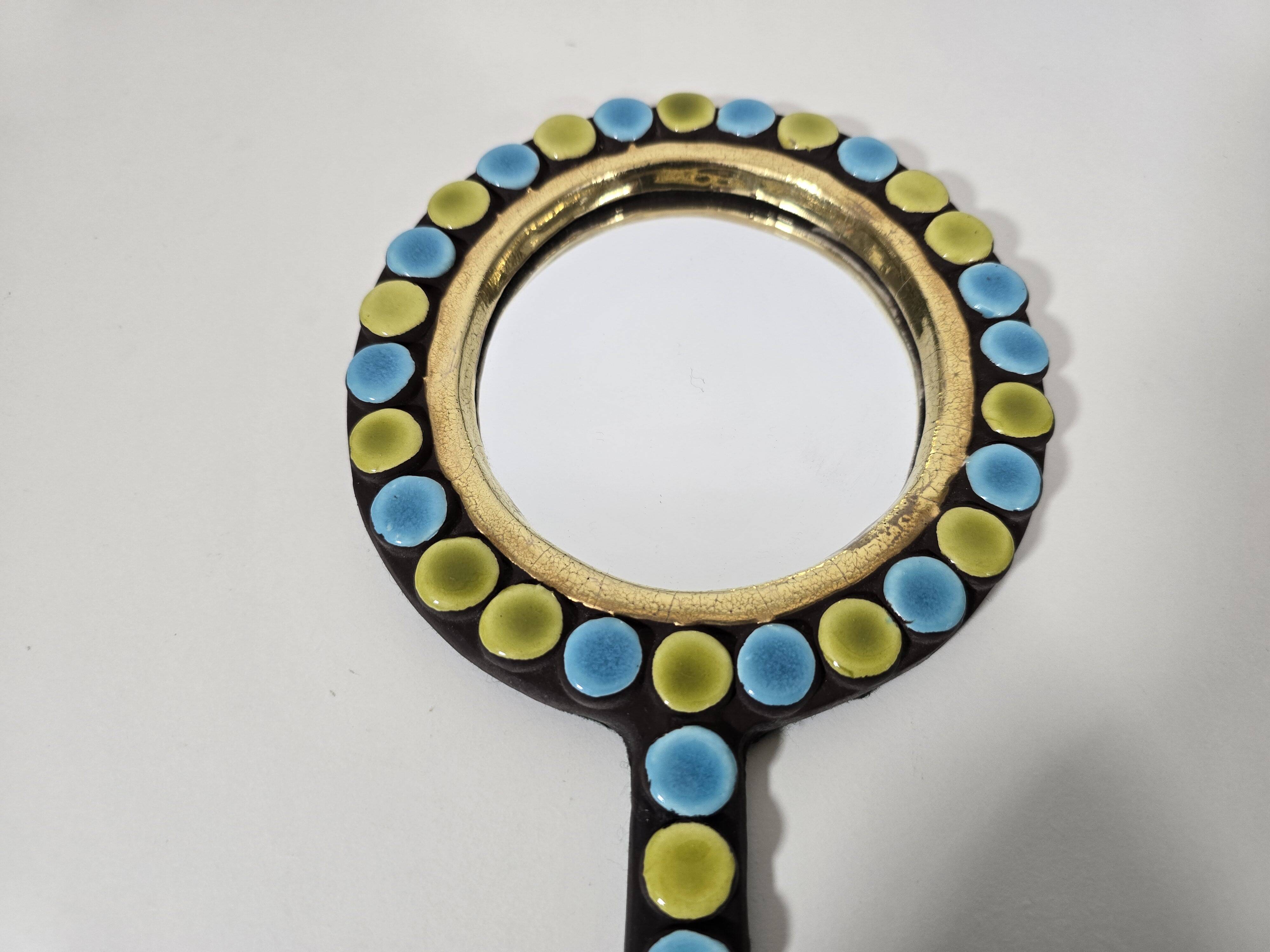 Hand mirror "Cléo" – Mithé Espelt, 1950s