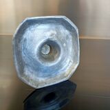 18th century pewter candle holder