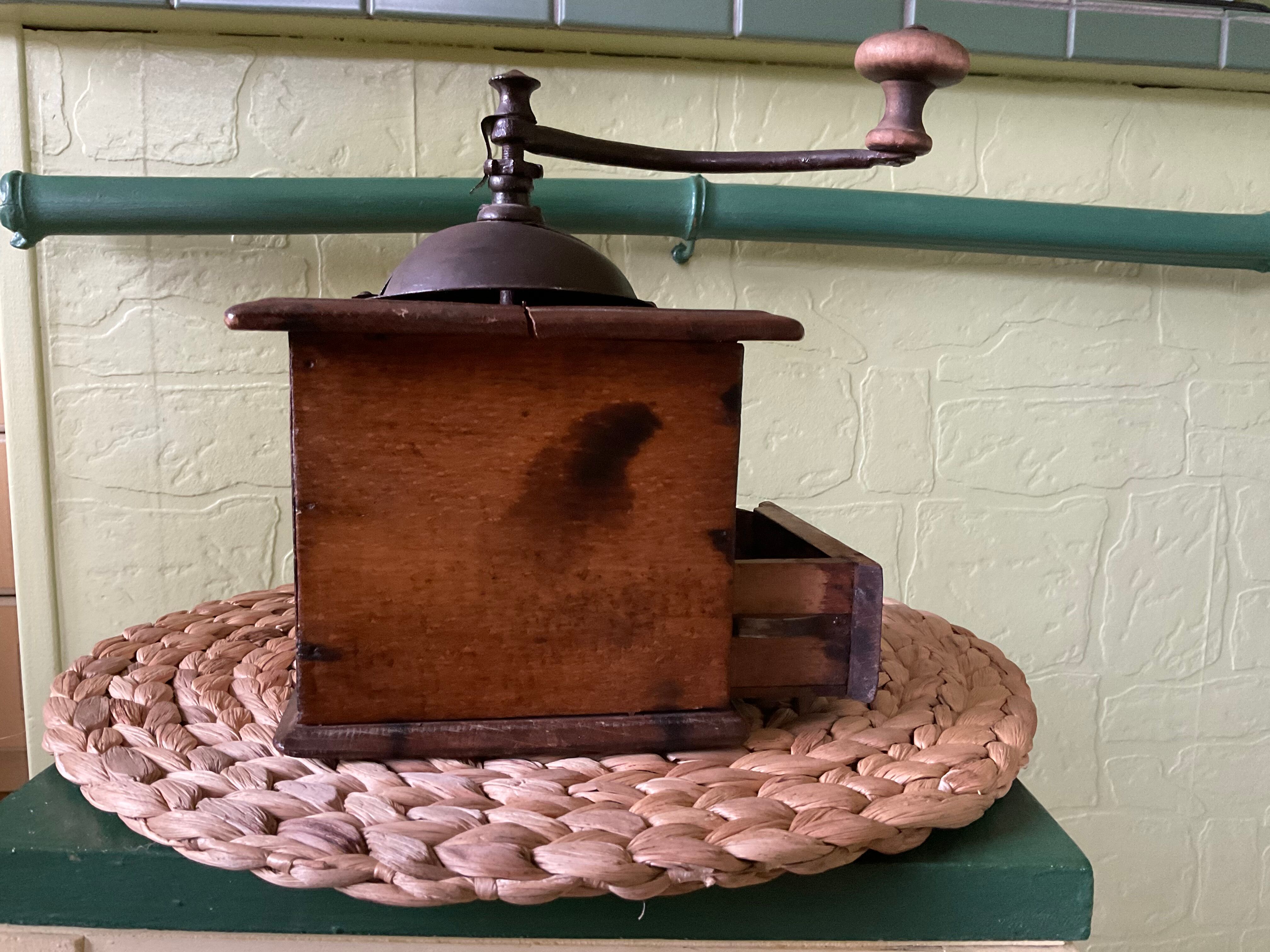 Old coffee grinder