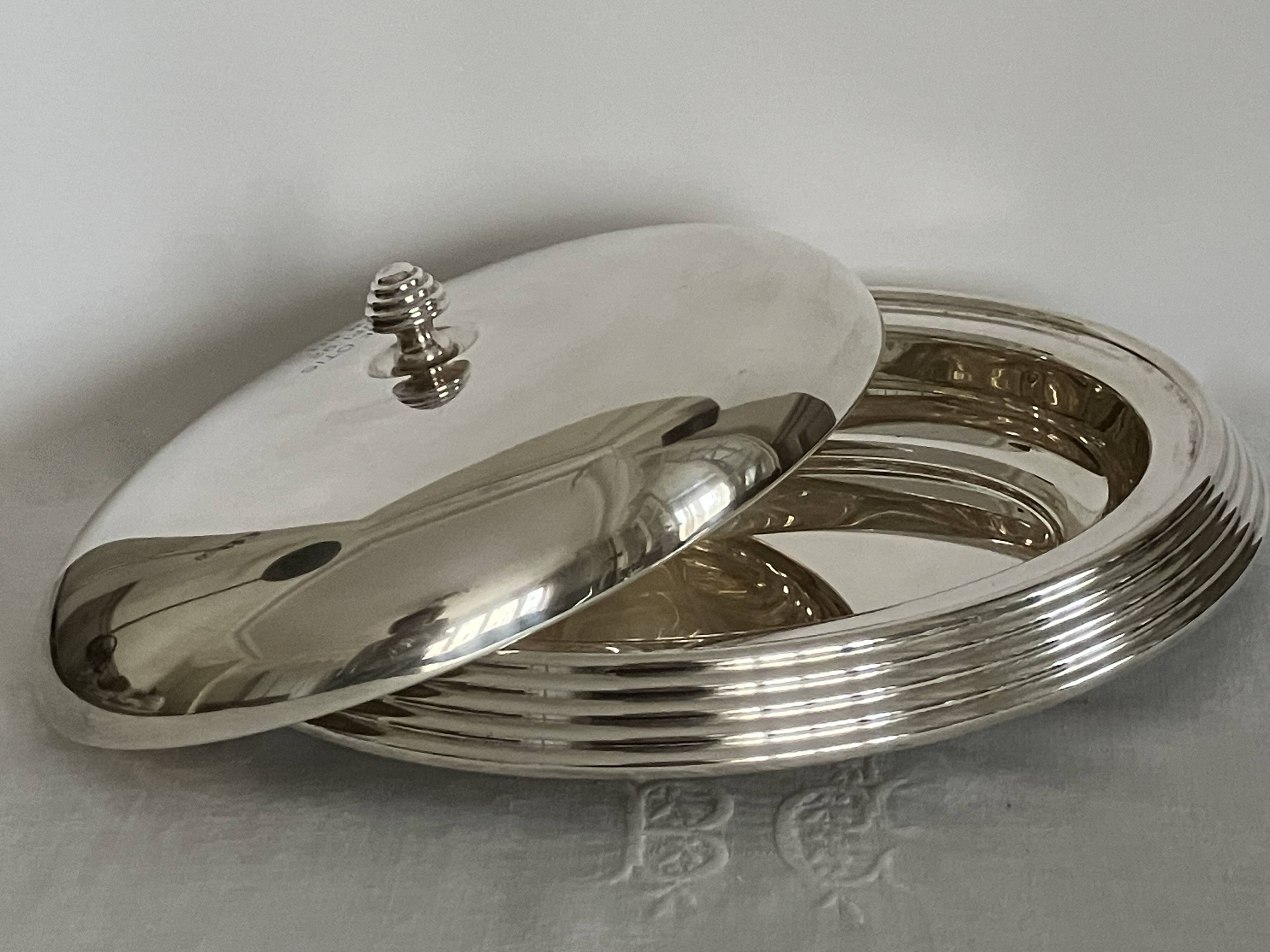 Service bell, silver metal