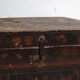 Antique chest painted in pine wood – China, around 1900