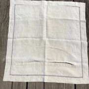 New linen pillowcase embroidered AC day double checkerboard