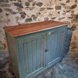 Vintage French pine sideboard – 1930s/1950s