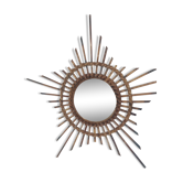 Miroir rotin
