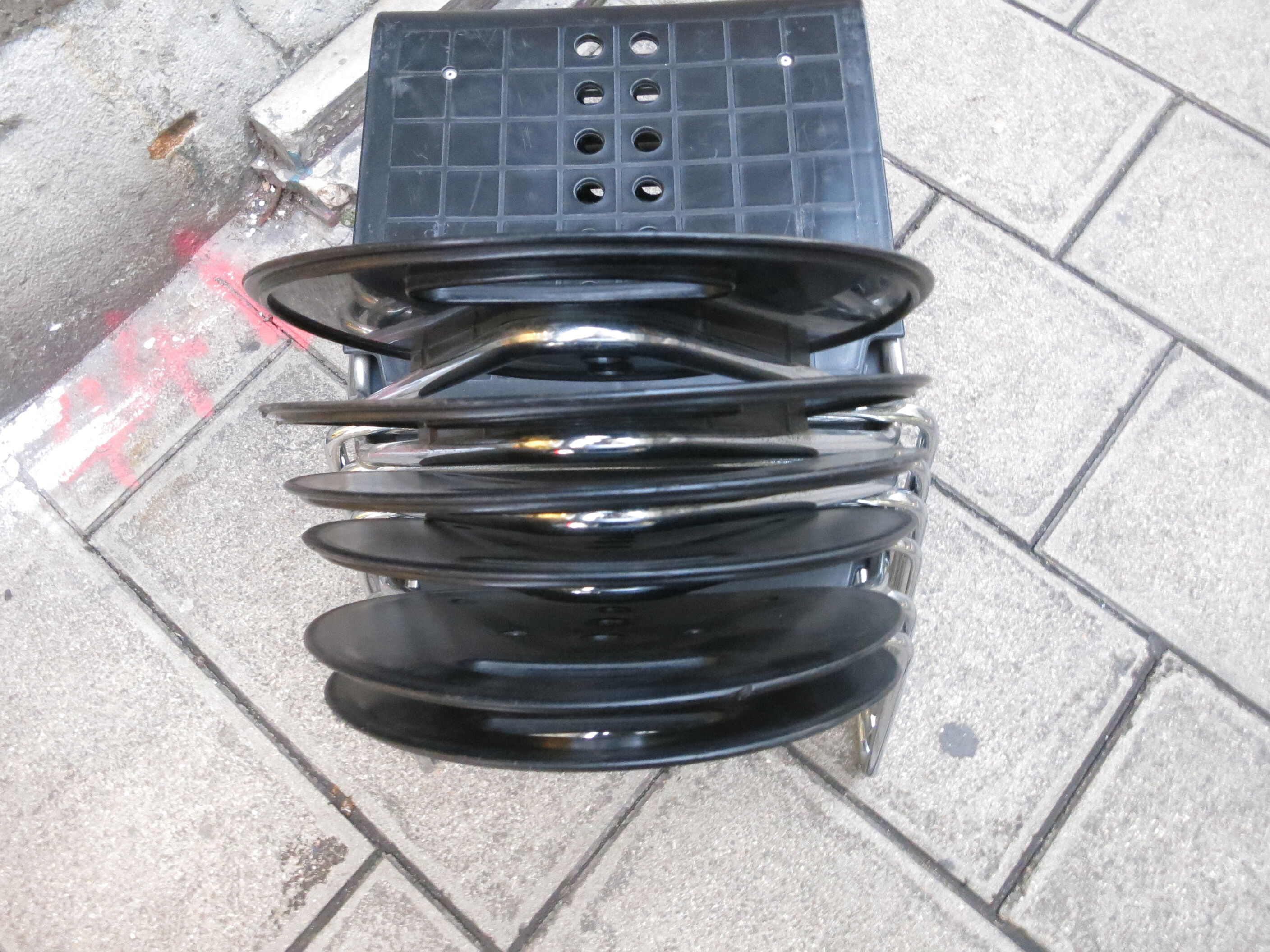 6 chairs CHARLIE Carlo BIMBI & GIOACCHINI