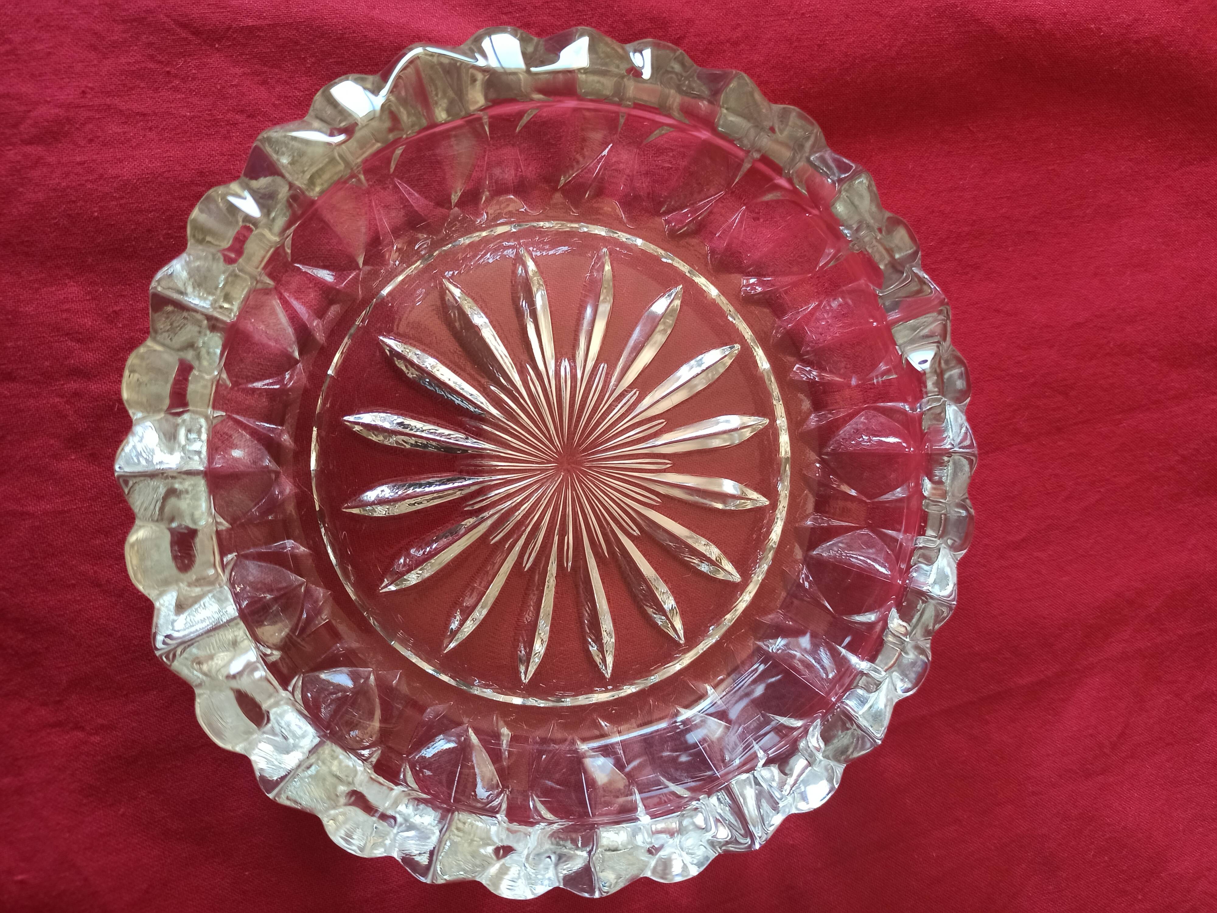 Vintage glass ashtray