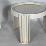 Ensemble « Marema » de deux tables gigognes par Gianfranco Frattini pour Cassina
