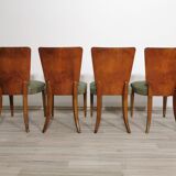 Art Deco Style Dining Chairs by Jindrich Halabala