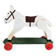 Horse to pull, antique wooden toy