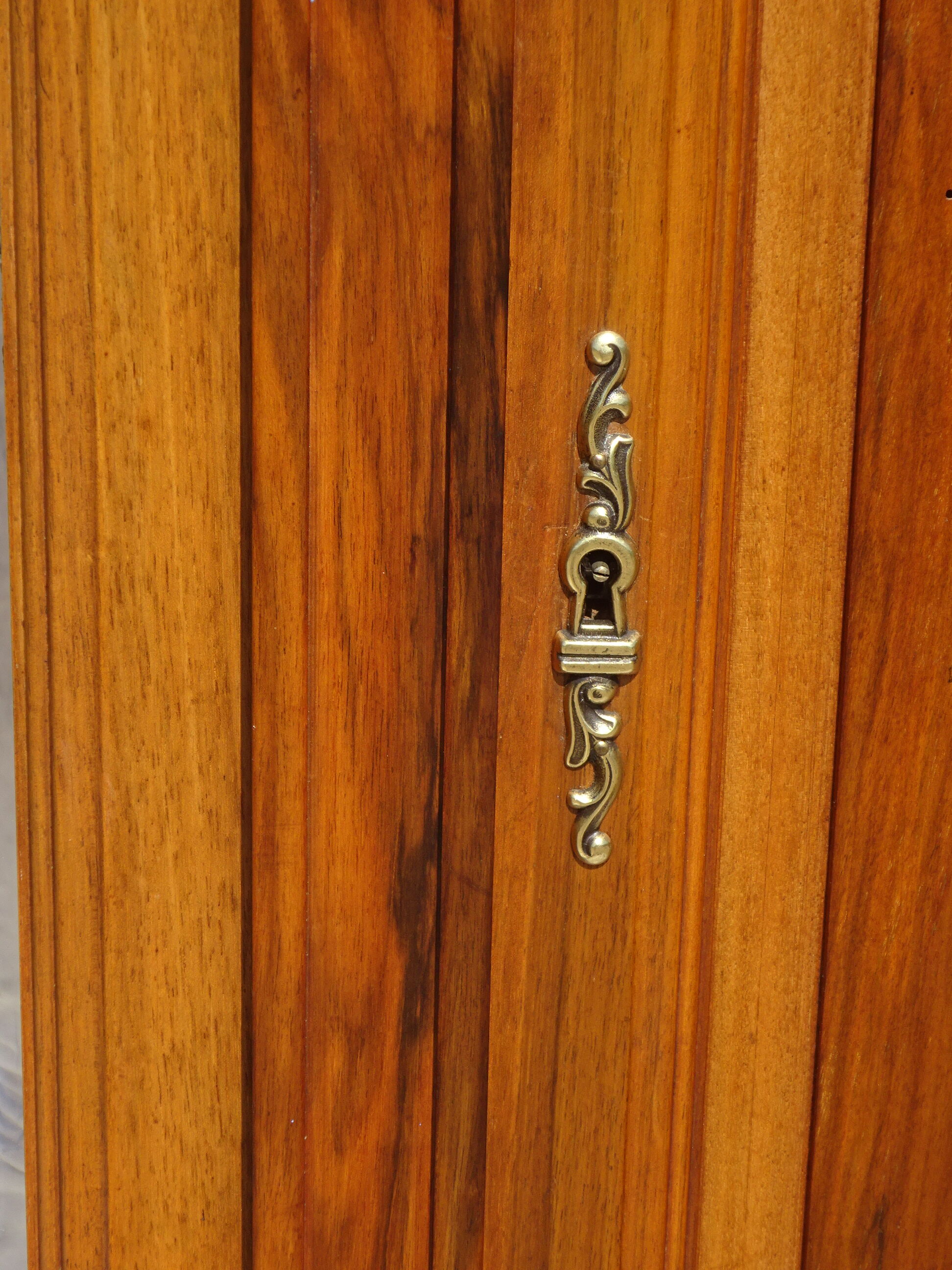 3-door walnut cabinet and walnut bramble